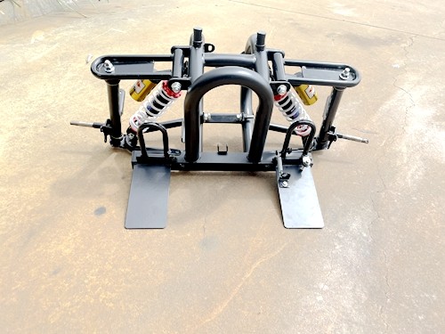 Go Kart front Frame with Suspensions Project 6.5hp 9hp Buggy Trike Drift Slider