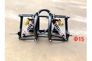 Go Kart front Frame with Suspensions Project 6.5hp 9hp Buggy Trike Drift Slider
