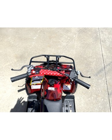 49cc Mini Farm Quad Bike, ATV Buggy Kids, 4 Wheeler Pocket, Pit Dirt Bike in Red 49cc Mini Farm Quad Bike, ATV Buggy Kids, 4 Wheeler Pocket, Pit Dirt Bike in Red