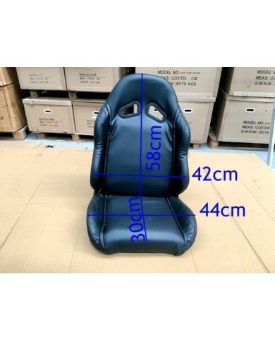 Artificial Leather Seat Single Seat Buggy Project Go Kart Drift Trike kids Teens
