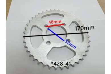41T Teeth 428 Chain Rear Back Sprocket Cog PIT TRAIL DIRT BIKE ATV KART BUGGY