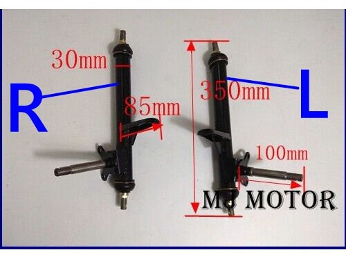 50CC/70CC /90CC/110CC/125CC Front Stub Axle Strut Rod Knuckle Support Left Right