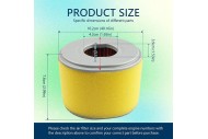 2PCS Air Filter Pre Filter Cleaner for Honda GX240 GX270 8HP 9HP LIFAN GO KART 2PCS Air Filter Pre Filter Cleaner for Honda GX240 GX270 8HP 9HP LIFAN GO KART