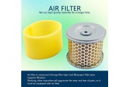 2PCS Air Filter Pre Filter Cleaner for Honda GX240 GX270 8HP 9HP LIFAN GO KART 2PCS Air Filter Pre Filter Cleaner for Honda GX240 GX270 8HP 9HP LIFAN GO KART