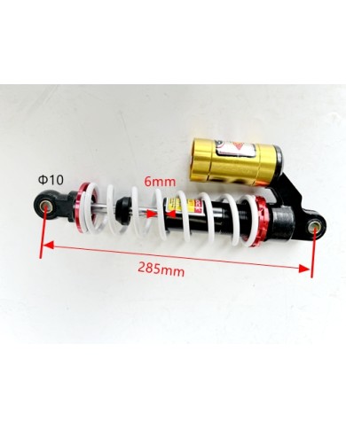 285mm Shock Absorber Shocker Suspension GO KART BUGGY SAHARA PIT QUAD BIKE ATV 285mm Shock Absorber Shocker Suspension GO KART BUGGY SAHARA PIT QUAD BIKE ATV