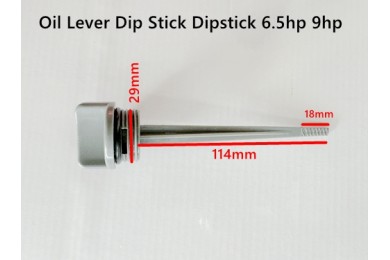 Oil Lever Dip Stick Dipstick 5.5hp 6.5hp 7hp 9hp Go Kart Buggy Reduction GearboxWater Pump Cover Case Gasket