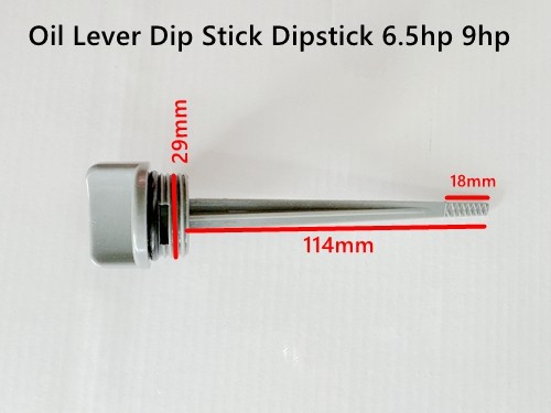 Oil Lever Dip Stick Dipstick 5.5hp 6.5hp 7hp 9hp Go Kart Buggy Reduction GearboxWater Pump Cover Case Gasket