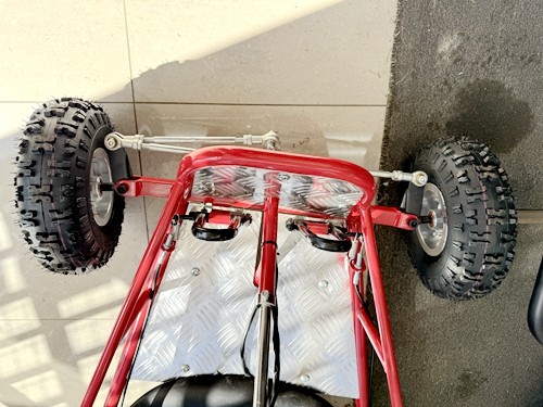 49cc GO KART Front Stub Axle Strut Rod Knuckle Support Left Right Side 49cc GO KART Front Stub Axle Strut Rod Knuckle Support Left Right Side