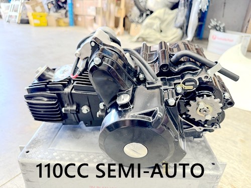 110CC E-START ENGINE 4 STROKE SEMI AUTO TOP STARTER MOTOR PIT DIRT BIKES ATV