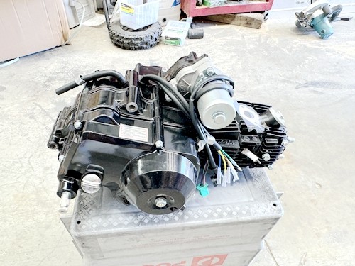 110CC E-START ENGINE 4 STROKE SEMI AUTO TOP STARTER MOTOR PIT DIRT BIKES ATV