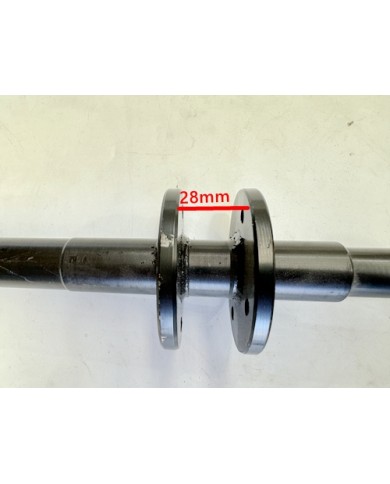 25MM 845mm GO KART TRIKE REAR AXLE JEEP BUGGY HUFFY SLIDER TRIKE 25MM 845mm GO KART TRIKE REAR AXLE JEEP BUGGY HUFFY SLIDER TRIKE