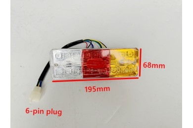 Tail light assembly LED brake stop reverse light Jeep Vehicle ATV Quad Buggy