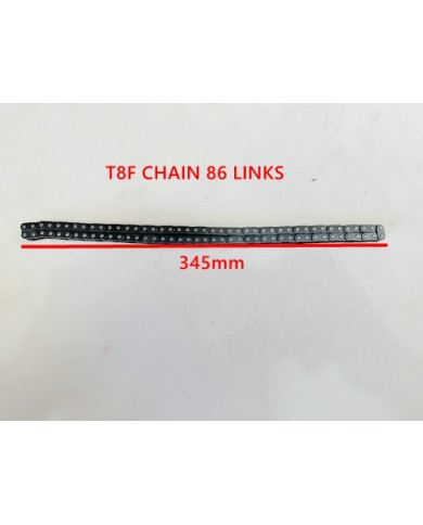 Black T8F 86 Links Drive Chain PIT Quad Dirt Bike Buggy Trike Kart Black T8F 86 Links Drive Chain PIT Quad Dirt Bike Buggy Trike Kart