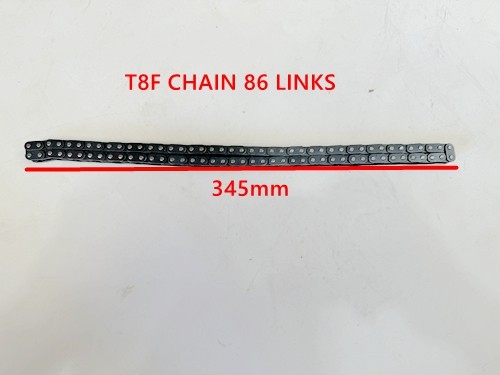Black T8F 86 Links Drive Chain PIT Quad Dirt Bike Buggy Trike Kart Black T8F 86 Links Drive Chain PIT Quad Dirt Bike Buggy Trike Kart