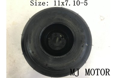 11x7.10-5 Go Kart Wheel Go Kart Wheel Super Slick 4 Gokart Drift Trike Racing 5 inch black