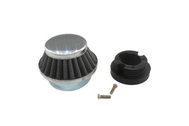 Steel Pod Air Filter Cleaner+ Carby Adaptor 49cc PIT Dirt Pocket Quad Bike ATV Steel Pod Air Filter Cleaner+ Carby Adaptor 49cc PIT Dirt Pocket Quad Bike ATV