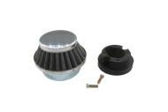 Steel Pod Air Filter Cleaner+ Carby Adaptor 49cc PIT Dirt Pocket Quad Bike ATV Steel Pod Air Filter Cleaner+ Carby Adaptor 49cc PIT Dirt Pocket Quad Bike ATV