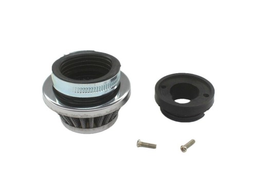 Steel Pod Air Filter Cleaner+ Carby Adaptor 49cc PIT Dirt Pocket Quad Bike ATV Steel Pod Air Filter Cleaner+ Carby Adaptor 49cc PIT Dirt Pocket Quad Bike ATV