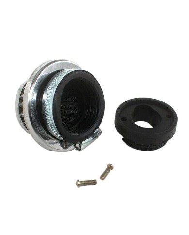 Steel Pod Air Filter Cleaner+ Carby Adaptor 49cc PIT Dirt Pocket Quad Bike ATV Steel Pod Air Filter Cleaner+ Carby Adaptor 49cc PIT Dirt Pocket Quad Bike ATV