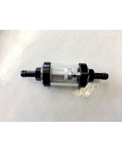 Universal Aluminum 6mm CNC Inline Gas Fuel Oil Filter for Motorcycle in 3 colors Universal Aluminum 6mm CNC Inline Gas Fuel Oil Filter for Motorcycle in 3 colors