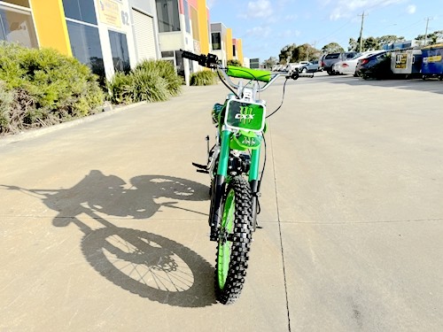 BIGFOOT 125CC PIT MOTOR DIRT BIKE TRAIL MOTOCROSS TERRAIN PRO KICK START GREEN