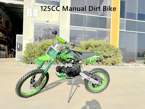 BIGFOOT 125CC PIT MOTOR DIRT BIKE TRAIL MOTOCROSS TERRAIN PRO KICK START GREEN