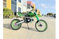BIGFOOT 125CC PIT MOTOR DIRT BIKE TRAIL MOTOCROSS TERRAIN PRO KICK START GREEN