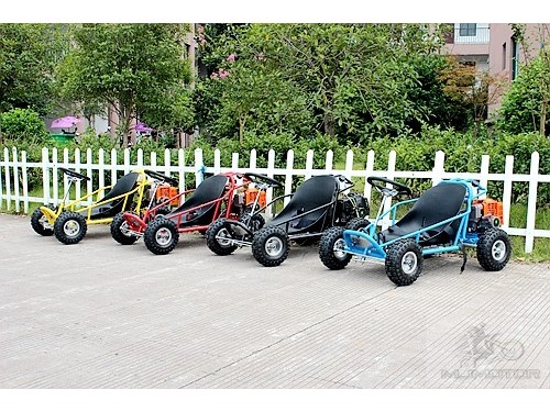 2017 Brand New 49cc Mini Go Kart 4 Wheeler Kids 2 Stroke Buggy Quad Atv Blue