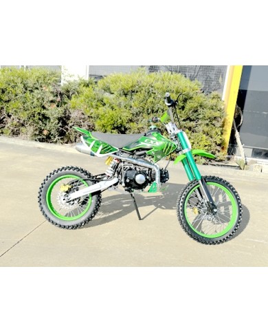 BIGFOOT 125CC PIT MOTOR DIRT BIKE TRAIL MOTOCROSS TERRAIN PRO KICK START GREEN BIGFOOT 125CC PIT MOTOR DIRT BIKE TRAIL MOTOCROSS TERRAIN PRO KICK START GREEN