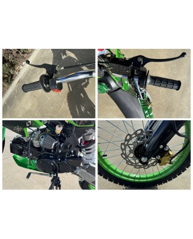 BIGFOOT 125CC PIT MOTOR DIRT BIKE TRAIL MOTOCROSS TERRAIN PRO KICK START GREEN BIGFOOT 125CC PIT MOTOR DIRT BIKE TRAIL MOTOCROSS TERRAIN PRO KICK START GREEN