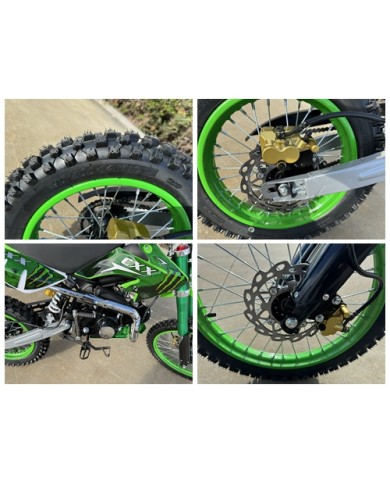BIGFOOT 125CC PIT MOTOR DIRT BIKE TRAIL MOTOCROSS TERRAIN PRO KICK START GREEN BIGFOOT 125CC PIT MOTOR DIRT BIKE TRAIL MOTOCROSS TERRAIN PRO KICK START GREEN