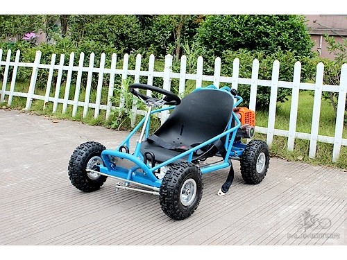 2017 Brand New 49cc Mini Go Kart 4 Wheeler Kids 2 Stroke Buggy Quad Atv Blue