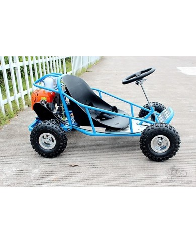 2017 Brand New 49cc Mini Go Kart 4 Wheeler Kids 2 Stroke Buggy Quad Atv Blue