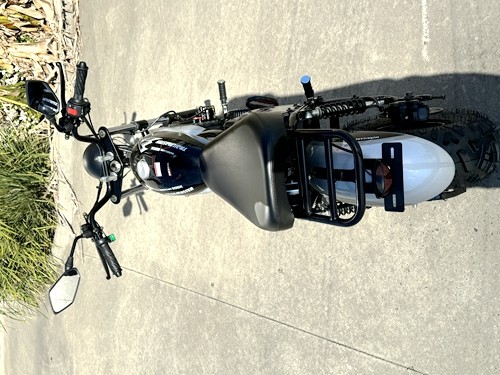 MB200X TrailMaster Hurricane Mini Bike Coleman Full sized REC-REG E-start BLACK