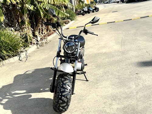 MB200X TrailMaster Hurricane Mini Bike Coleman Full sized REC-REG E-start BLACK