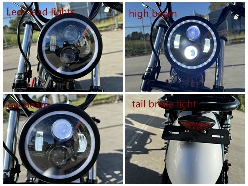 MB200X TrailMaster Hurricane Mini Bike Coleman Full sized REC-REG E-start BLACK