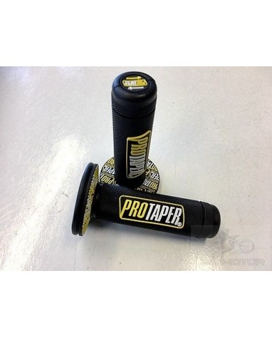 7/8'' 22mm Hand Grips Handle Bar Honda Yamaha Suzuki Kawasiki Motorcycle Yellow 7/8'' 22mm Hand Grips Handle Bar Honda Yamaha Suzuki Kawasiki Motorcycle Yellow