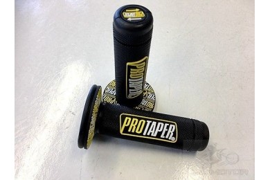 7/8'' 22mm Hand Grips Handle Bar Honda Yamaha Suzuki Kawasiki Motorcycle Yellow