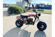 MB200X TrailMaster Hurricane Mini Bike Coleman Full sized REC-REG E-start RED