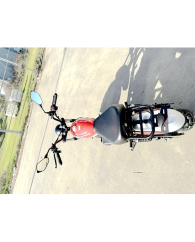 MB200X TrailMaster Hurricane Mini Bike Coleman Full sized REC-REG E-start RED MB200X TrailMaster Hurricane Mini Bike Coleman Full sized REC-REG E-start RED
