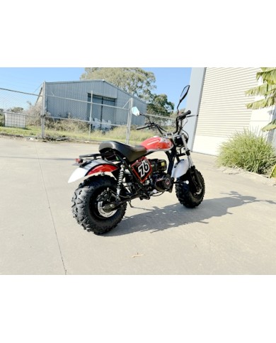 MB200X TrailMaster Hurricane Mini Bike Coleman Full sized REC-REG E-start RED MB200X TrailMaster Hurricane Mini Bike Coleman Full sized REC-REG E-start RED