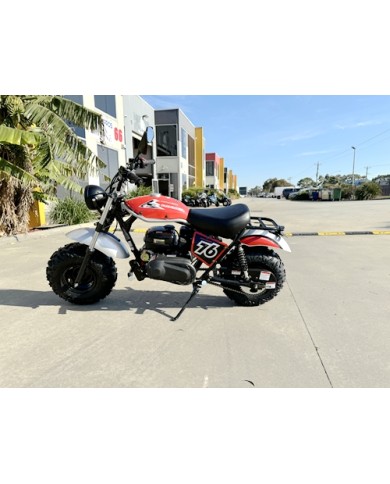 MB200X TrailMaster Hurricane Mini Bike Coleman Full sized REC-REG E-start RED MB200X TrailMaster Hurricane Mini Bike Coleman Full sized REC-REG E-start RED