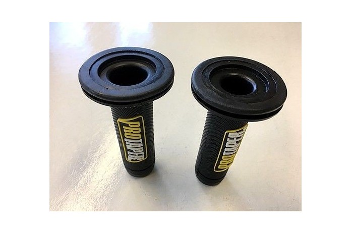 Gel Hand Grips 7/8 1 Handle Bar For Yamaha Kawasaki KLR650 Honda Street Bike