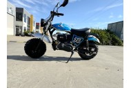 MB200X TrailMaster Hurricane Mini Bike Coleman Full sized REC-REG E-start BLUE