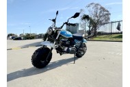 MB200X TrailMaster Hurricane Mini Bike Coleman Full sized REC-REG E-start BLUE
