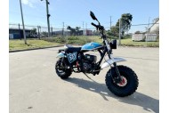 MB200X TrailMaster Hurricane Mini Bike Coleman Full sized REC-REG E-start BLUE