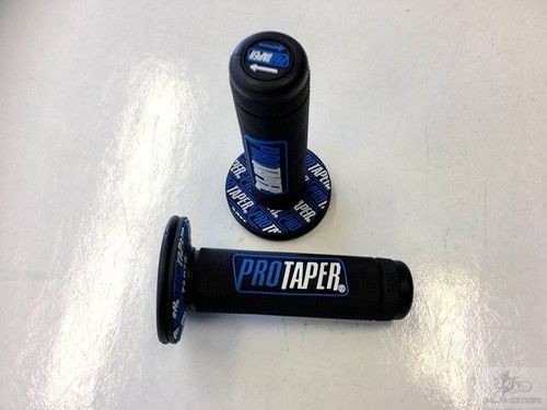 7/8'' 22mm Hand Grips Handle Bar Honda Yamaha Suzuki Kawasiki Motorcycle Blue