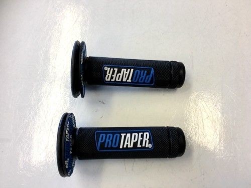 7/8'' 22mm Hand Grips Handle Bar Honda Yamaha Suzuki Kawasiki Motorcycle Blue