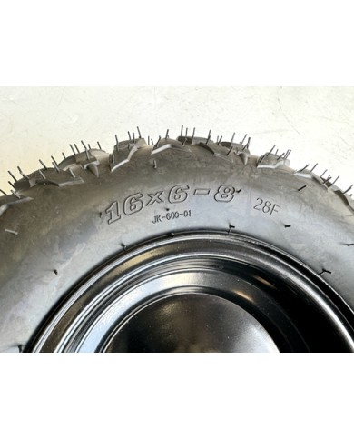 8 inch Wheel Rim Tyre Quad ATV Buggy Gokart Spline 20mm Complete Wheel 16x6-8 8 inch Wheel Rim Tyre Quad ATV Buggy Gokart Spline 20mm Complete Wheel 16x6-8
