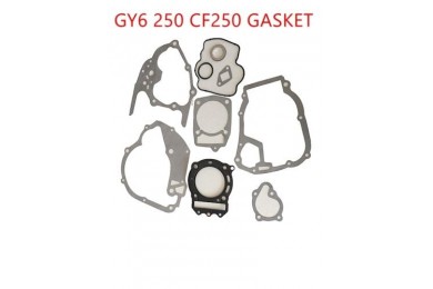 GY6 GASKET SET 250CC SCOOTER ATV GO KART BUGGY SAHARA KINROAD KANDI CF250 CH250 GY6 GASKET SET 250CC SCOOTER ATV GO KART BUGGY SAHARA KINROAD KANDI CF250 CH250